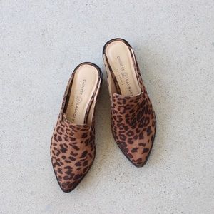 Chinese Laundry Marnie Leopard Printed Mules